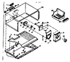 Kenmore 1066654110 freezer parts diagram