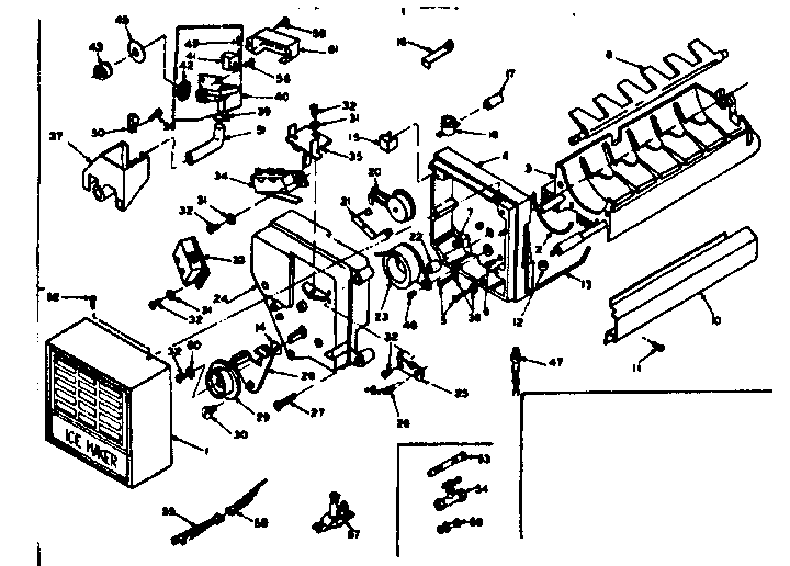Ice maker parts
