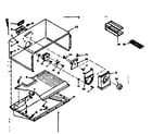 Kenmore 1066654200 freezer parts diagram
