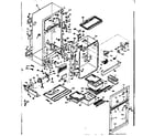 Kenmore 1066654604 cabinet parts diagram