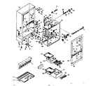 Kenmore 1066655031 cabinet parts diagram