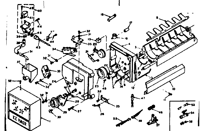 ICEMAKERS PARTS