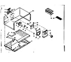 Kenmore 1066656200 freezer parts diagram