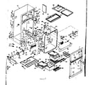 Kenmore 1066656690 cabinet parts diagram