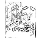 Kenmore 1066656682 cabinet parts diagram
