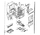 Kenmore 1066657002 cabinet parts diagram
