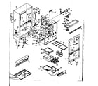 Kenmore 1066657692 cabinet parts diagram