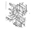 Kenmore 1066657642 door parts diagram