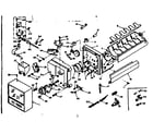 Kenmore 1066658602 icemaker parts diagram
