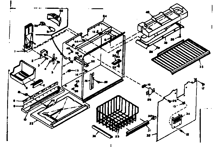 FREEZER SECTION PARTS