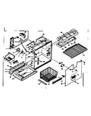 Freezer section parts