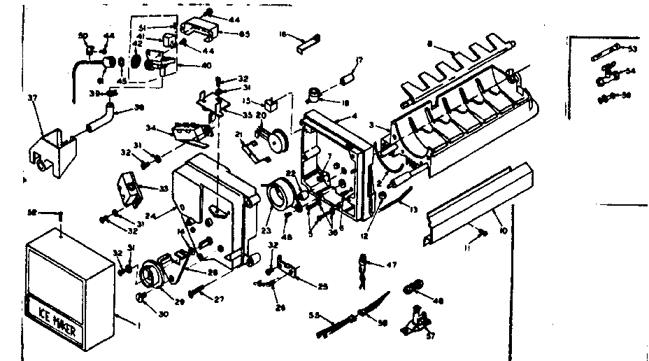 Ice maker parts