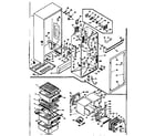 Kenmore 1066661601 cabinet parts diagram