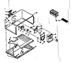 Kenmore 1066662210 freezer parts diagram