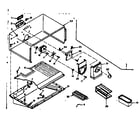 Kenmore 1066662500 freezer parts diagram