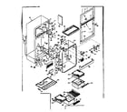 Kenmore 1066664020 cabinet parts diagram