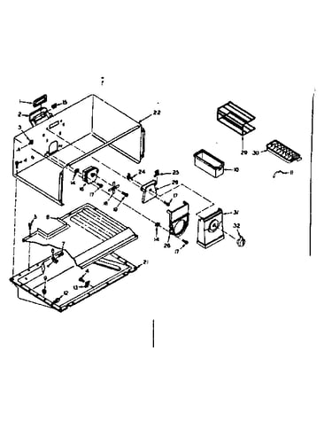 Freezer parts