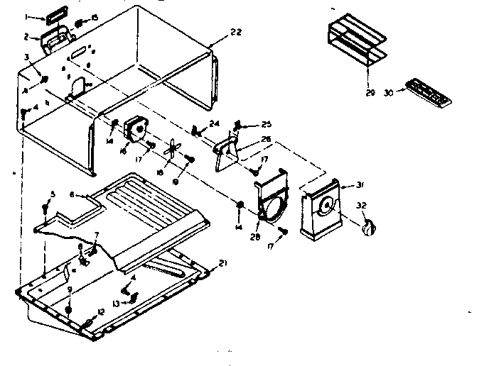 Freezer parts