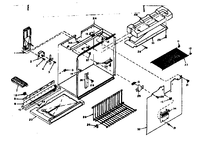 FREEZER SECTION PARTS