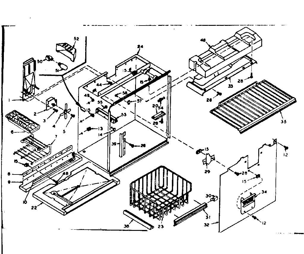 FREEZER SECTION PARTS
