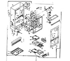 Kenmore 1066665610 cabinet parts diagram
