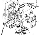 Kenmore 1066666560 cabinet parts diagram