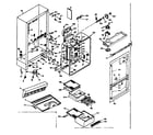 Kenmore 1066667010 cabinet parts diagram