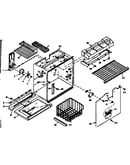 Freezer section parts