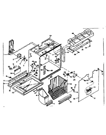 Freezer section parts