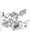 Freezer section parts