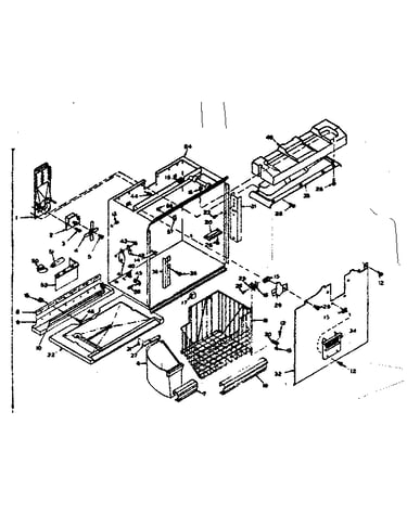 Freezer section parts