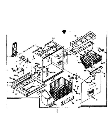 Freezer section parts