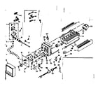 Kenmore 1066668860 icemaker parts diagram