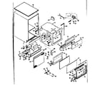 Kenmore 198800 cabinet parts diagram