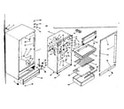 Kenmore 2536651391 cabinet parts diagram