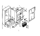 Kenmore 106625222 cabinets parts diagram