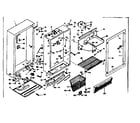 Kenmore 106625252 cabinet parts diagram