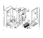 Kenmore 106625420 cabinet parts diagram