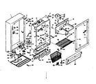 Kenmore 106625442 cabinet parts diagram