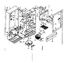 Kenmore 106625481 cabinet parts diagram