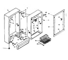 Kenmore 106626110 cabinet parts diagram