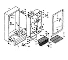 Kenmore 106626420 cabinet parts diagram