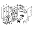 Kenmore 106626470 cabinet parts diagram