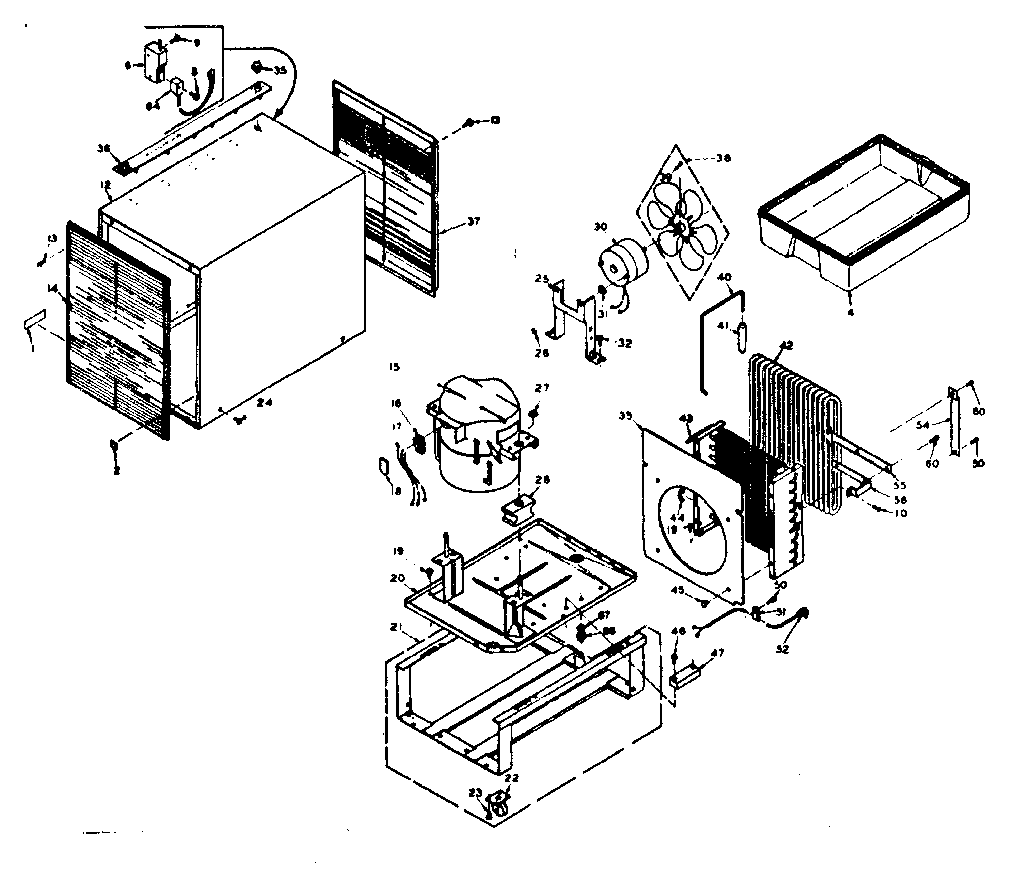 CABINET AND UNIT PARTS