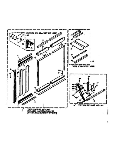 Accessory kit parts