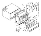 Kenmore 10665420 cabinet parts diagram