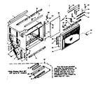 Kenmore 10665610 cabinet parts diagram