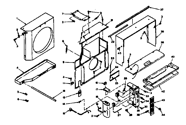 Air flow parts
