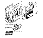 Kenmore 10665640 cabinet parts diagram