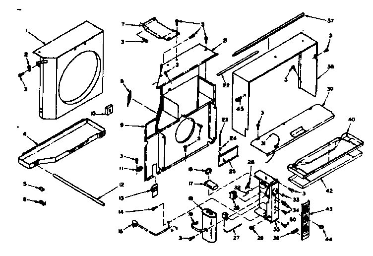 Air flow parts